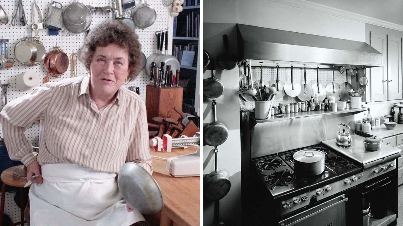 Julia Child's Kitchen: A Functional, Cozy Inspiration