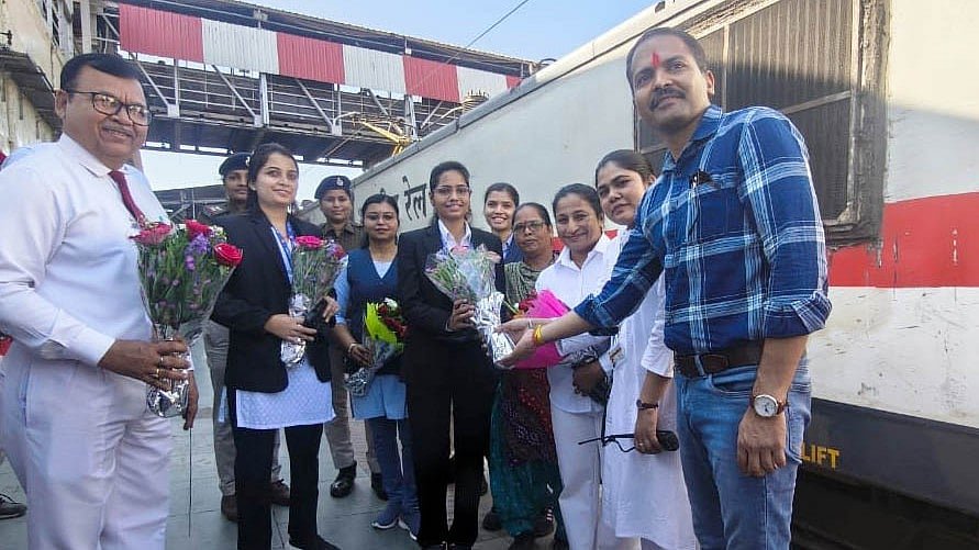 Bhopal-Bilaspur Express Runs with All-Women Crew on Women's Day
