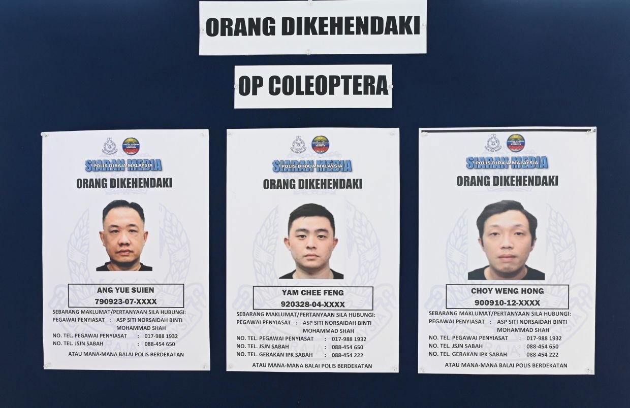 Police Seek Public Help in Sabah Drug Trafficking Case