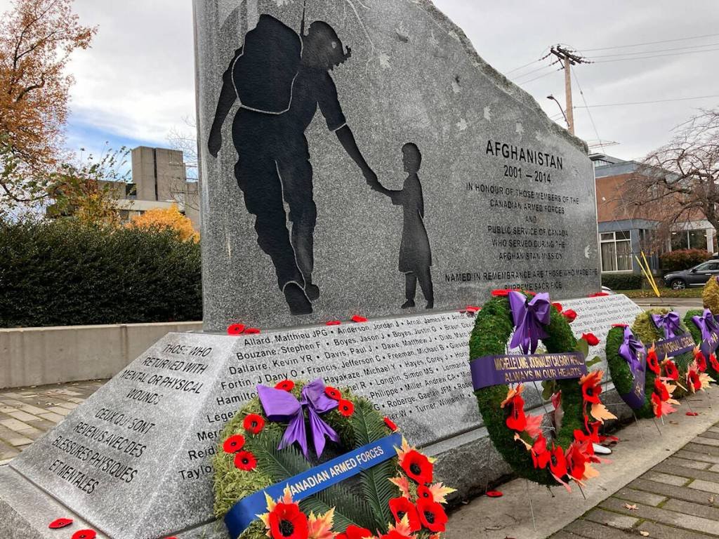 Victoria Ceremony Honors Afghanistan War Dead