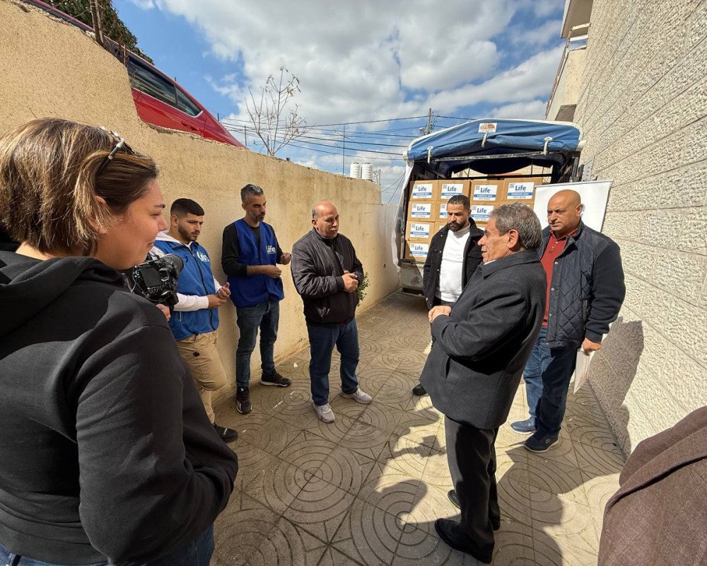 Life for Relief Delivers Food to Needy Families in Bethlehem