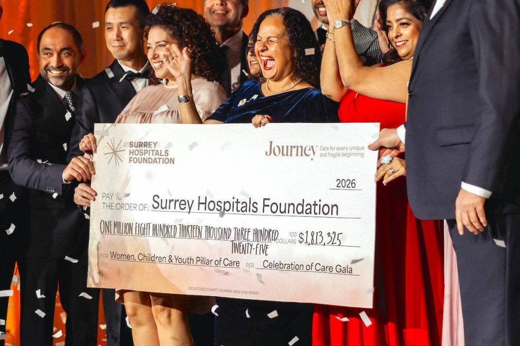 Surrey Hospitals Foundation Gala Raises $1.8M for Baby Care
