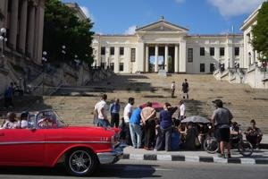 Havana University Students Protest Energy Crisis Impact on Classes