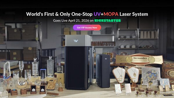 WeCreat Lumos Ultra Launches on Kickstarter: The First All-in-One UV and MOPA Laser System