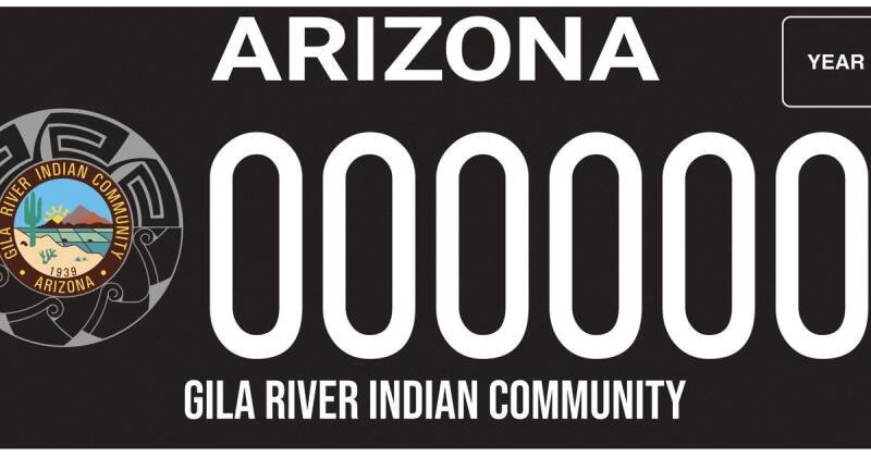 Gila River Indian Community License Plate: Supporting Traffic Safety and Community Policing