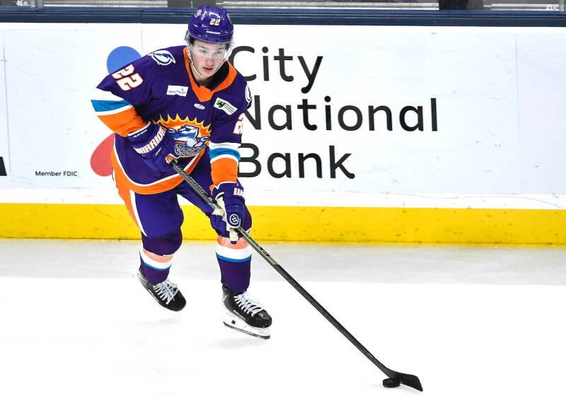 Luc Wilson Scores First Pro Goal: A Hockey Journey from Duncan to Orlando