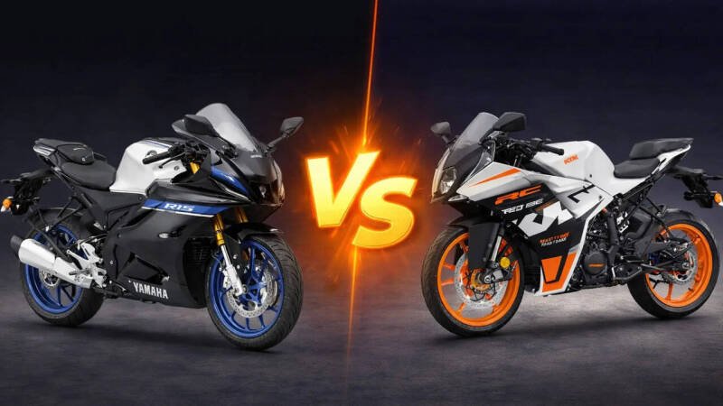 KTM RC 160 vs Yamaha R15 V4: Which Sportbike is Right For You?