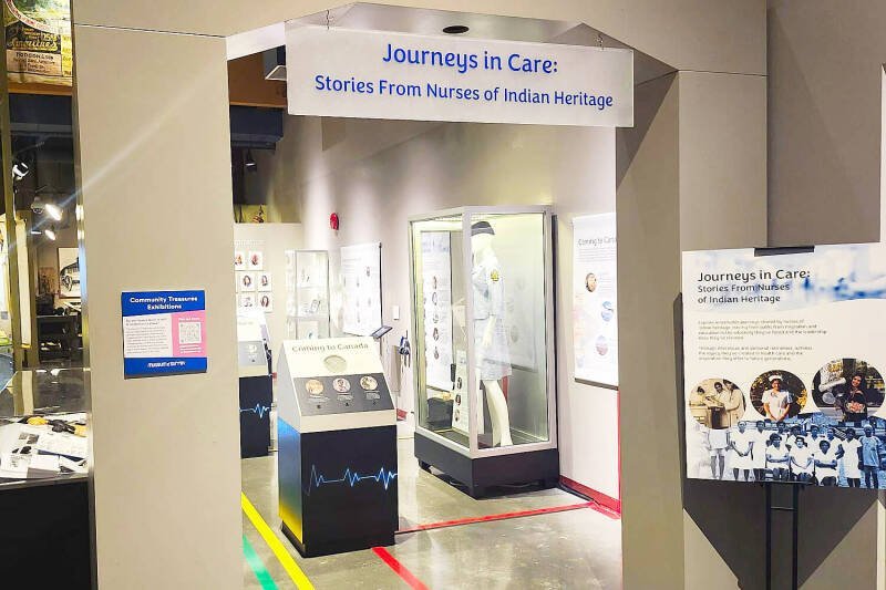 Nurses of Indian Heritage Exhibit: Celebrating Healthcare Pioneers at Museum of Surrey