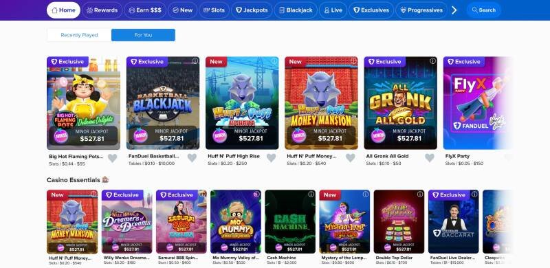 FanDuel Casino Promo: Get 1500 Bonus Spins on Huff N' Puff Slots