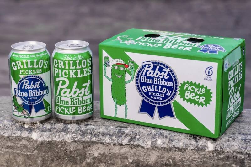 Pabst Blue Ribbon and Grillo's Pickles Release Pickle Beer: Is It Any Good?