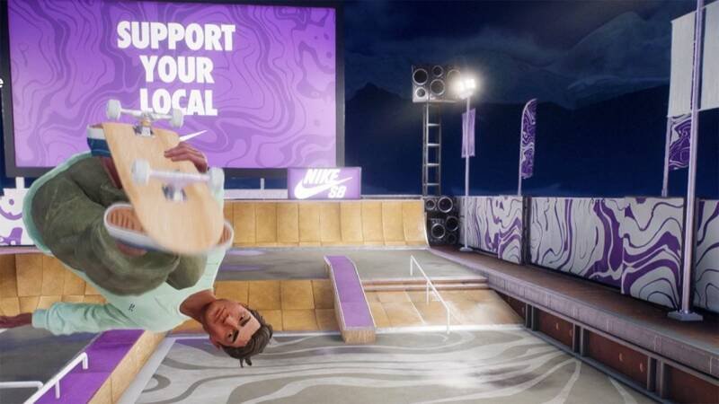 Skate. x Nike SB Update: Skating Grom at Night - Gameplay and Analysis