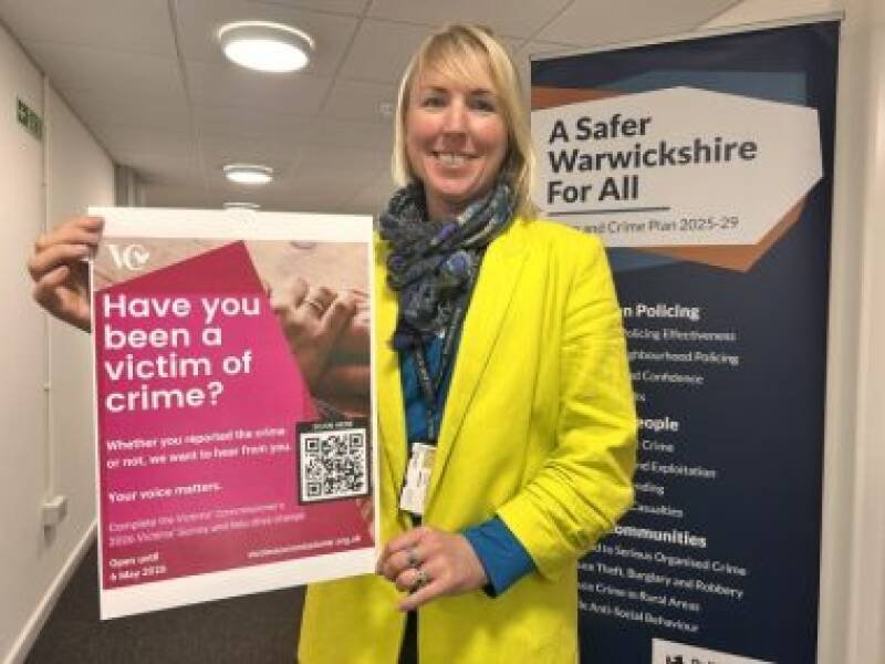 Warwickshire Crime Victims Encouraged to Share Experiences in National Survey