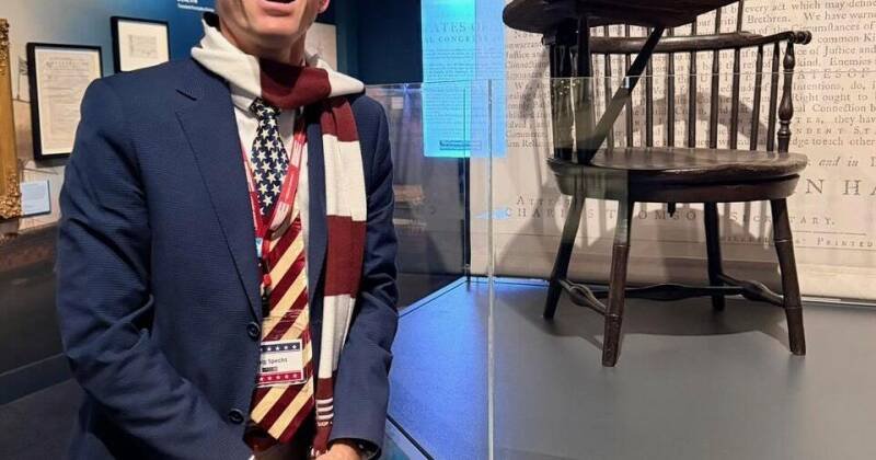 History Teacher's "Thomas Spills the Tea" Ignites Jefferson Interest Online