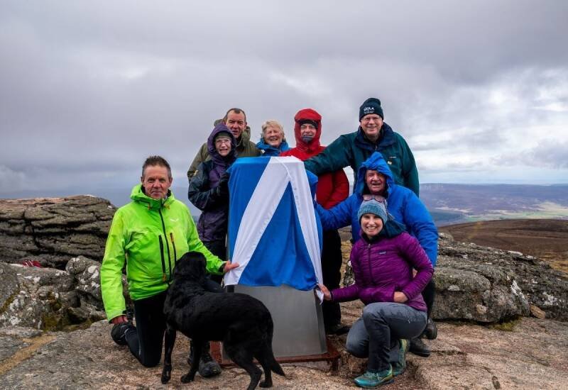 New Trig Point on Moray Mountain: Community Spirit and Mapping Advancements