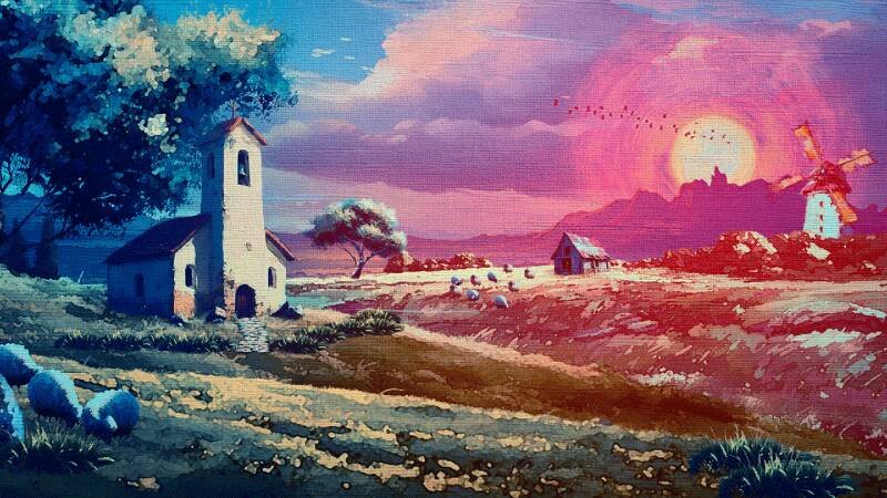 Charming Hill: Sandbox Painting Game Announced for PC - Release Date & Gameplay