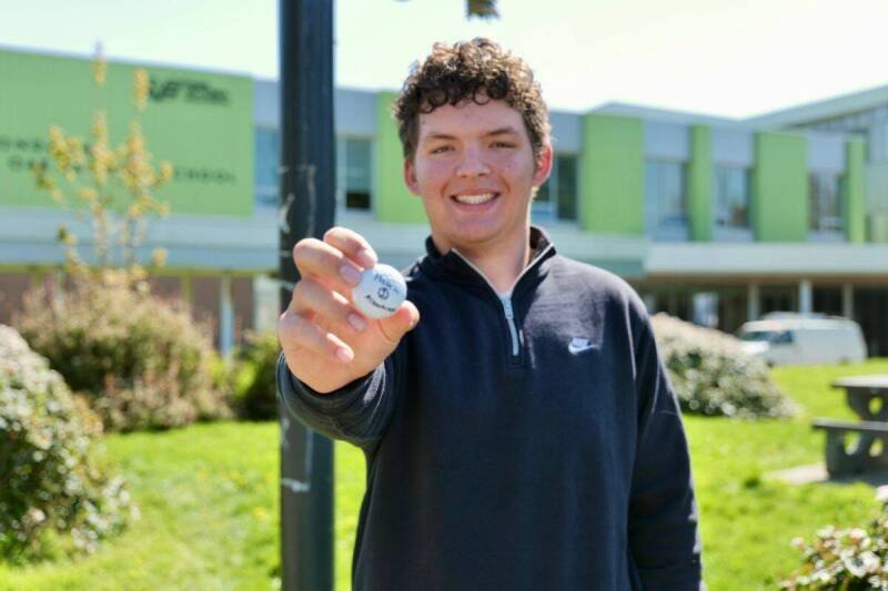 BC Teen Ace! Rare Hole-in-One on Par 4 at High School Championship