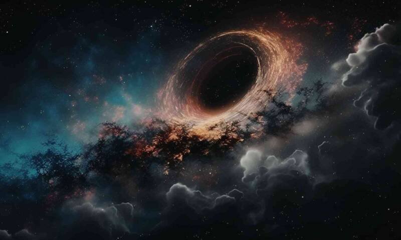 Giant Black Holes on Collision Course: A Cosmic Event in the Making