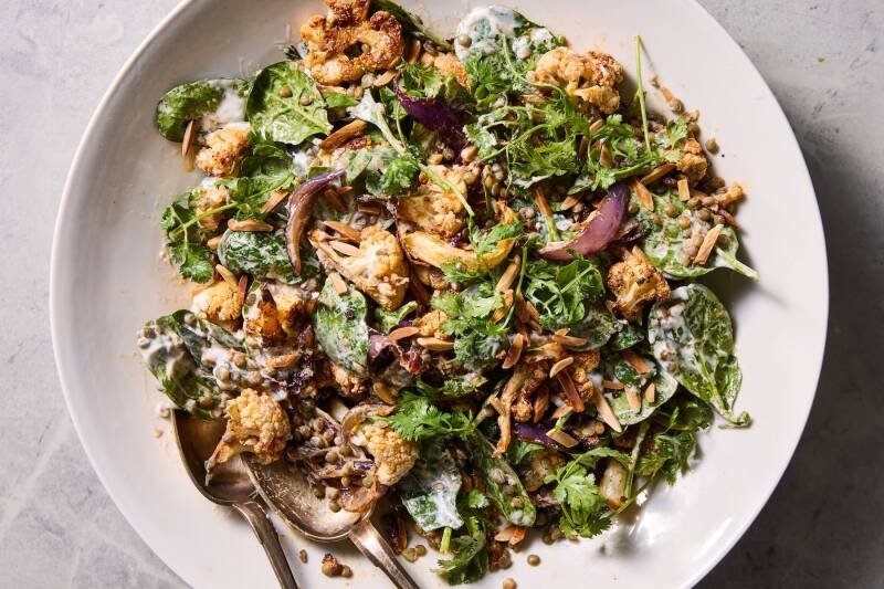 Roasted Cauliflower and Lentil Salad Recipe: Healthy, Delicious, and Easy to Make