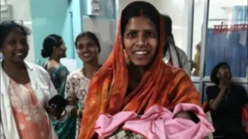 Newborn Baby Rescued After Abandonment in Dumka Forest